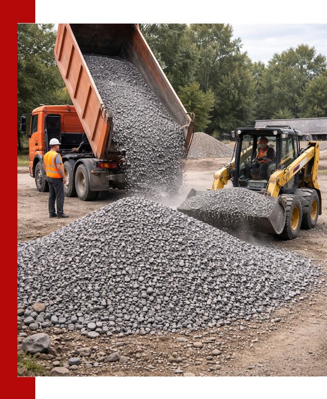 Купить гранитный щебень фракции 5–10 в Томске с доставкой
