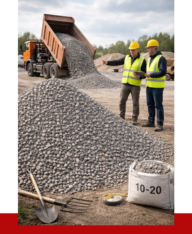 Гранитный щебень фракция 10-20 в Томске от 4589 руб.|ПРОНЕРУДТмс