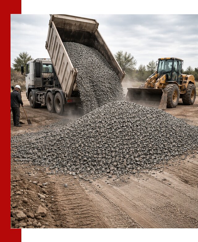 Гранитный щебень фракция 10-20 с доставкой в Томске