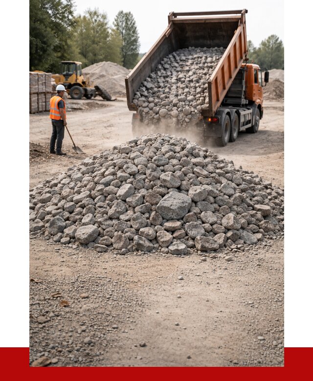 Гранитный щебень фракция 70-150 в Томске от 1803 | ПРОНЕРУДТмс