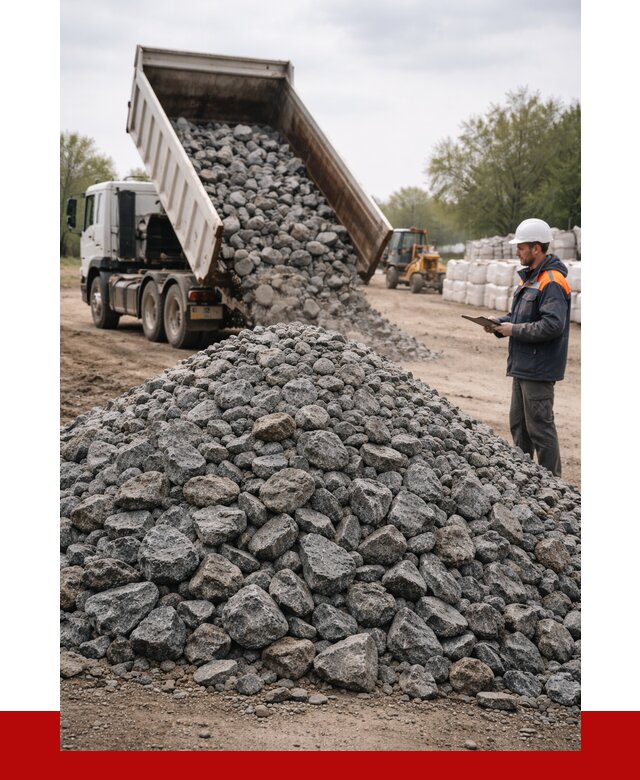 Гранитный щебень фракция 100-200 в Томске от 4589 р. ПРОНЕРУДТмс