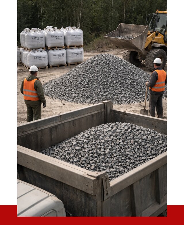 Щебень габбро диабаз 20-40 в Томске от 3715 руб. | ПРОНЕРУДТмс