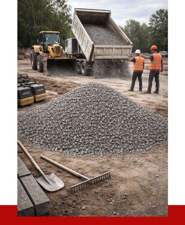 Гравийный щебень купить в Томске от 2404 р. ПРОНЕРУДТмс