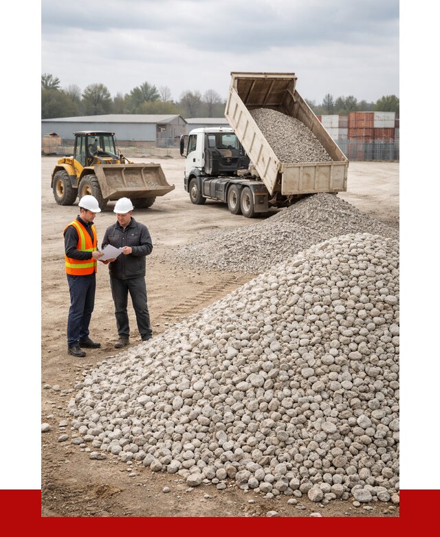 Известняковый щебень в Томске от 1530 р. доставка | ПРОНЕРУДТмс