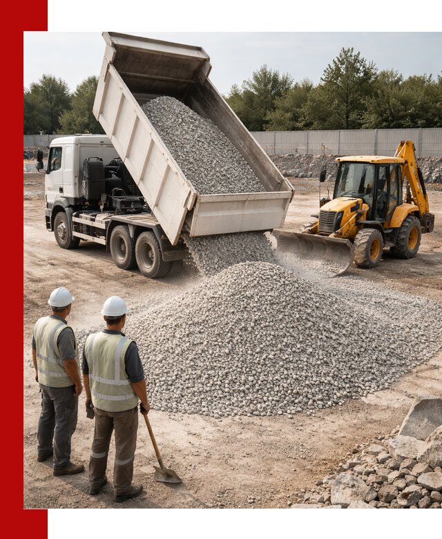 Купить известняковый щебень фракции 5–10 мм с доставкой в Томске