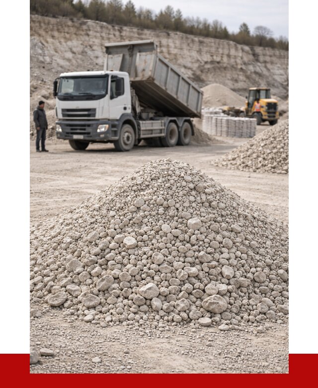 Известняковый щебень фракция 5-20 в Томске, 4589 р. ПРОНЕРУДТмс