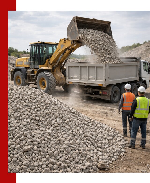 Доломитовый щебень фракция 40–71 доставка и продажа в Томске