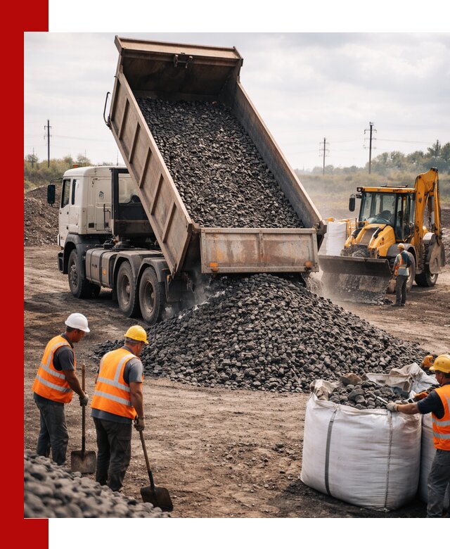 Шлаковый щебень фракция 40-70 с доставкой в Томске