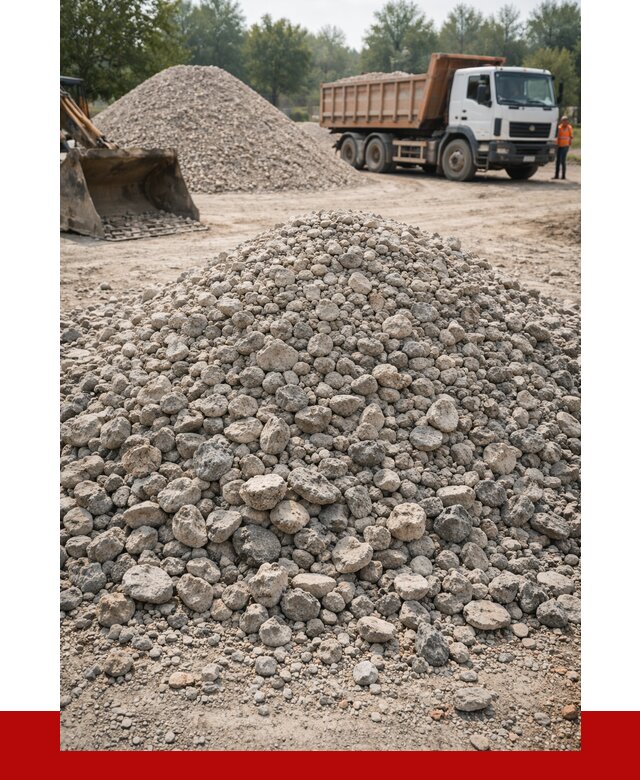 Вторичный щебень фракция 20-40 в Томске от 2404 р ПРОНЕРУДТмс