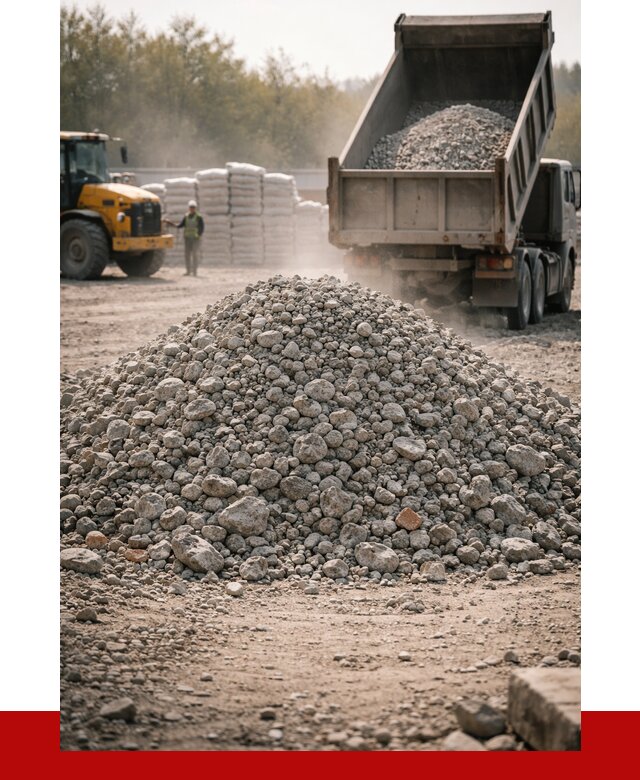 Вторичный щебень фракция 70-150 в Томске от 1530 р. | ПРОНЕРУДТмс