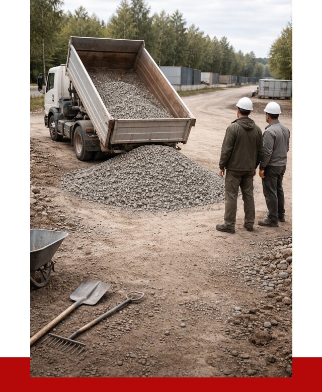 Бетонный щебень фракция 5-20 в Томске от 3497 р., ПРОНЕРУДТмс