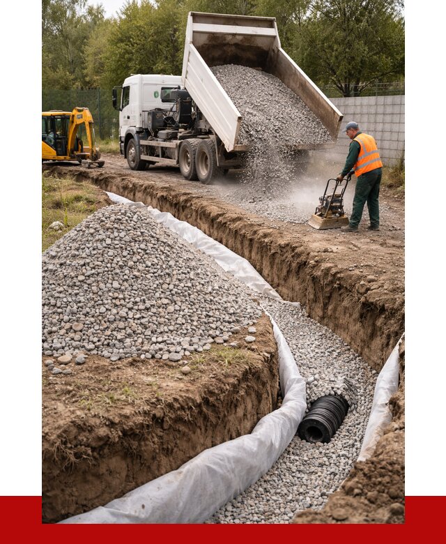 Щебень для дренажа в Томске от 2021 р., ПРОНЕРУДТмс доставка