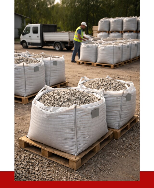 Щебень в мешках с доставкой в Томске от 4589 р. | ПРОНЕРУДТмс