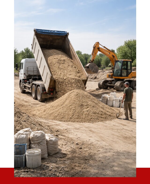 Купить речной песок в Томске от 1311 р. за куб | ПРОНЕРУДТмс