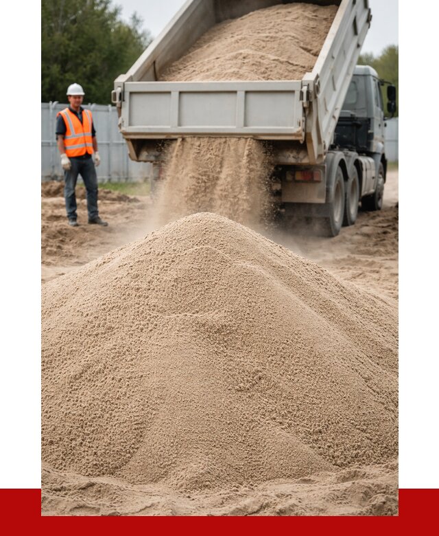 Купить сеяный песок с доставкой в Томске от 2404 р ПРОНЕРУДТмс