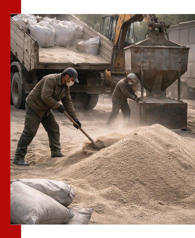 Кварцевый песок для пескоструя в Томске — доставка и качество