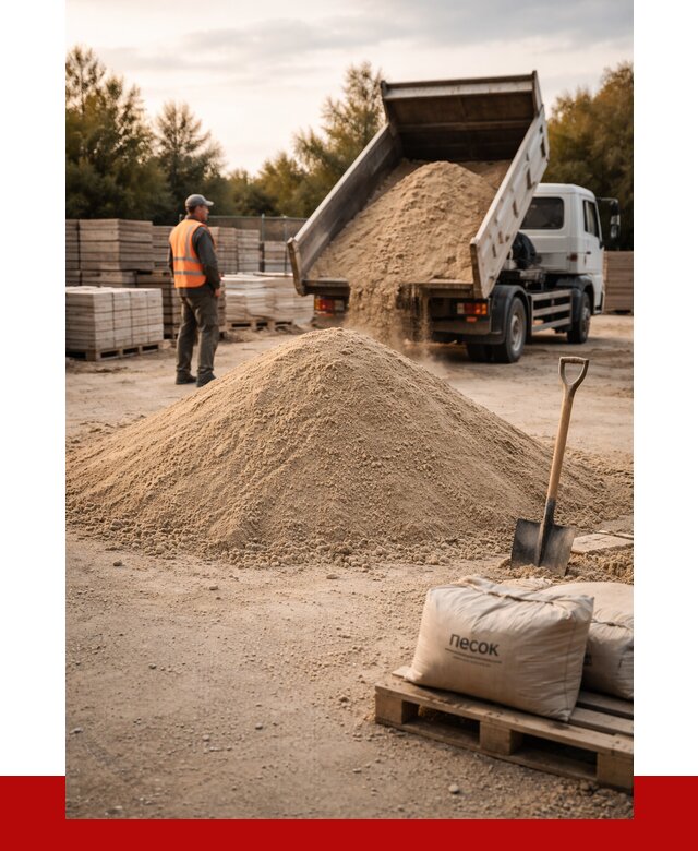 Купить сухой песок в Томске с доставкой от 2622 р. | ПРОНЕРУДТмс