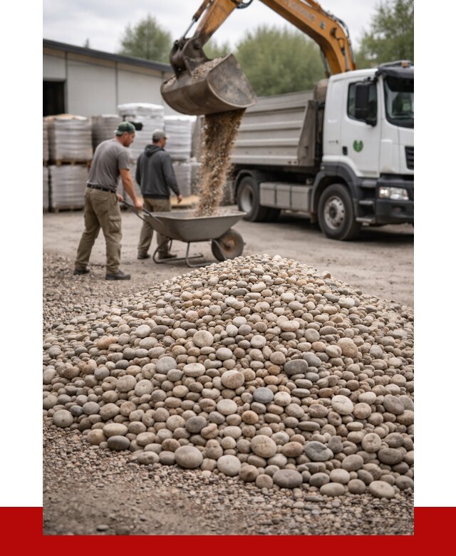 Галька декоративная в Томске от 3497 р. за куб | ПРОНЕРУДТмс