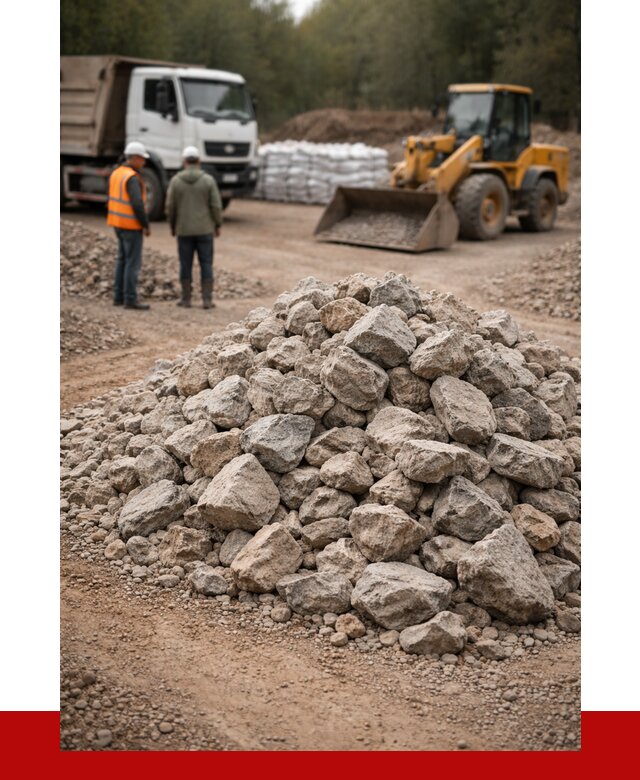Купить бутовый камень с доставкой в Томске от 2513 р. | ПРОНЕРУДТмс