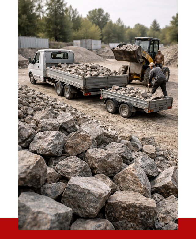 Купить бутовый камень гранитный в Томске от 3060 р. | ПРОНЕРУДТмс