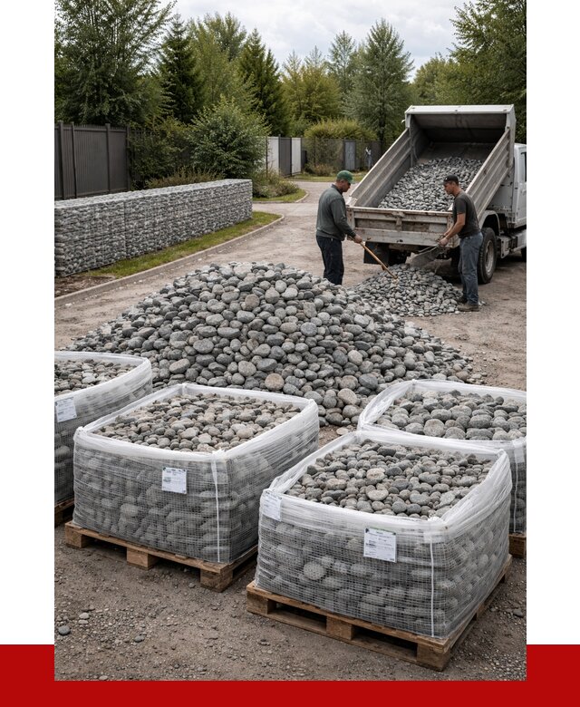 Камень для габионов в Томске от 4589 р. за куб | ПРОНЕРУДТмс