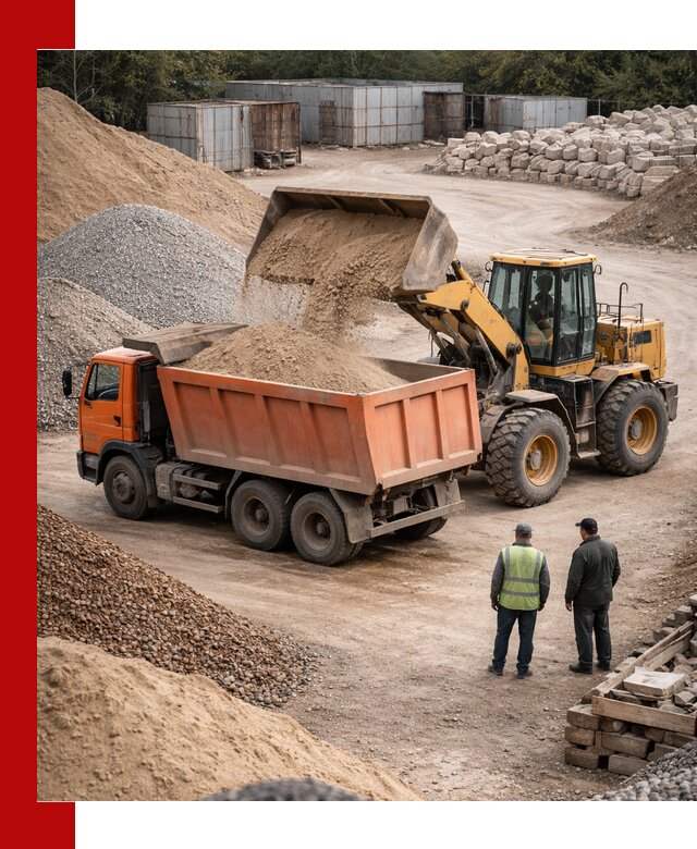 Доставка сыпучих смесей и смесей для стройки в Томске