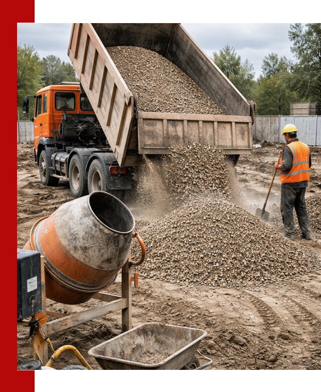 Опгс для бетона с доставкой самосвалом в Томске от производителя