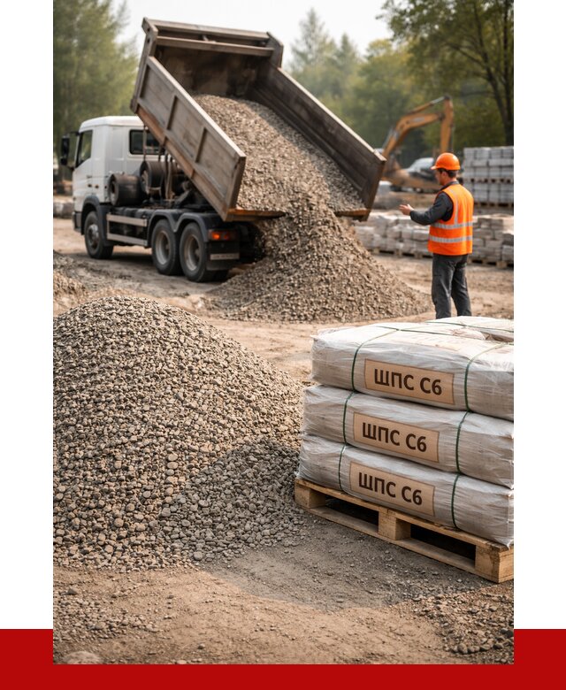 ЩПС С6 в Томске с доставкой от 2404 р. за куб | ПРОНЕРУДТмс