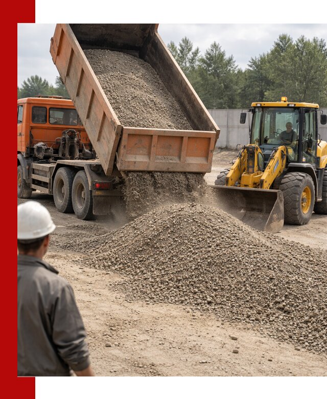 Доставка щпс С8 самосвалами в Томске от производителя