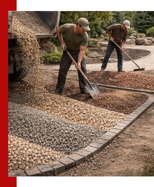 Декоративная крошка для ландшафта в Томске — продажа и доставка