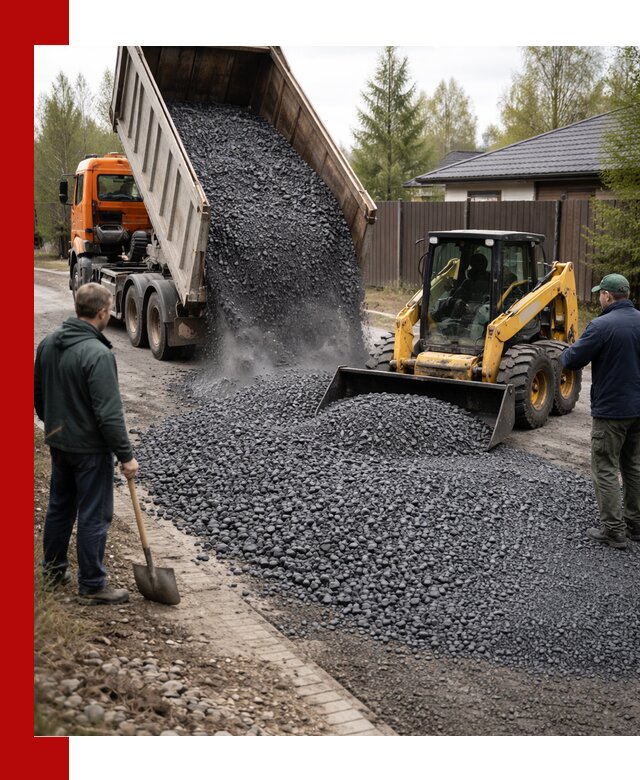 Крошка габбро с доставкой в Томске для строительных работ