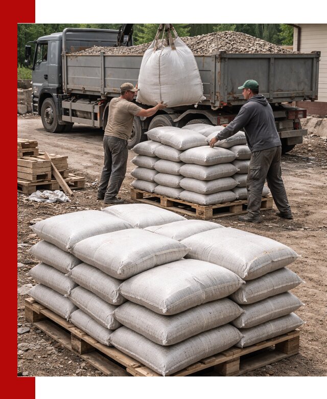 Керамзит в мешках с доставкой в Томске от компании-поставщика