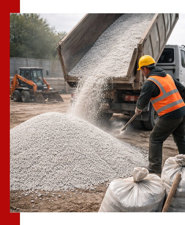 Доставка перлита вспученного в Томске оптом и в розницу