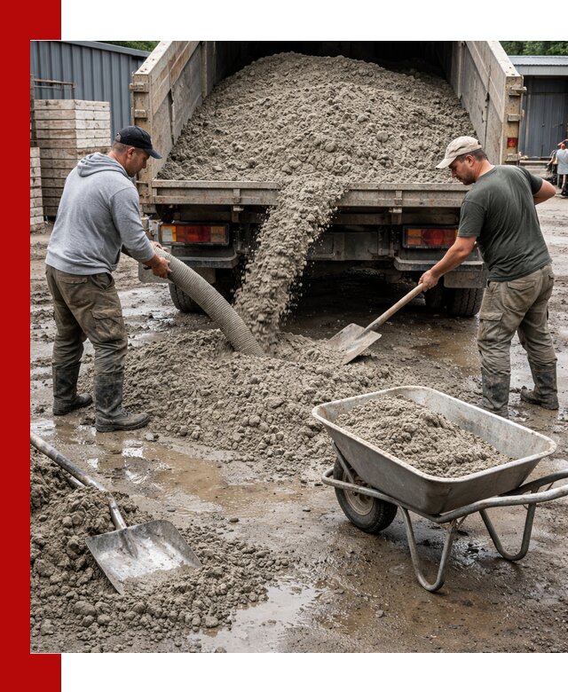 Цементно-песчаная смесь М150 доставка в Томске