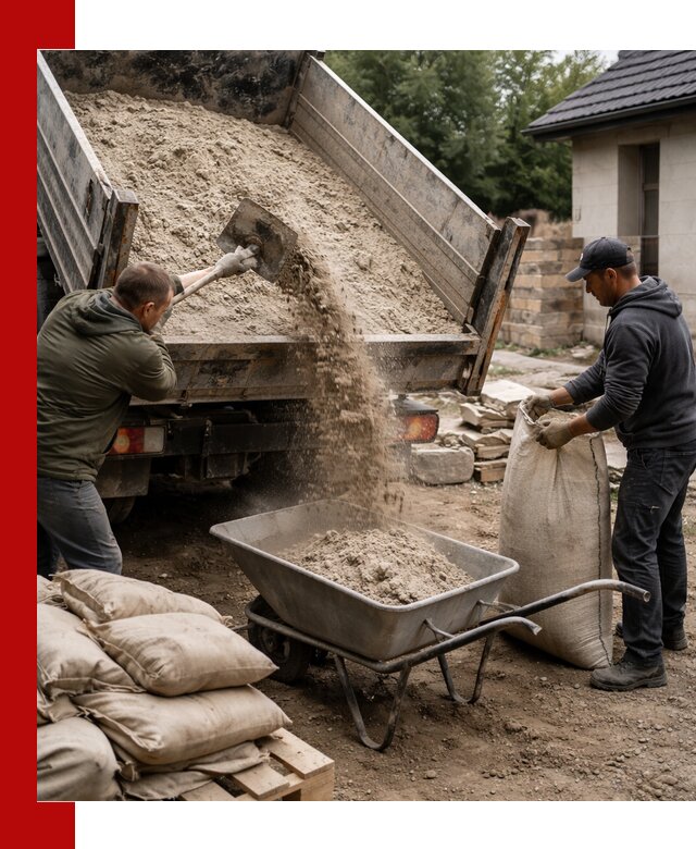 Качественная сухая смесь для кладки с доставкой в Томске