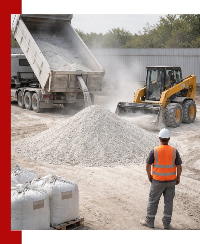 Доставка и продажа известняковой муки в Томске