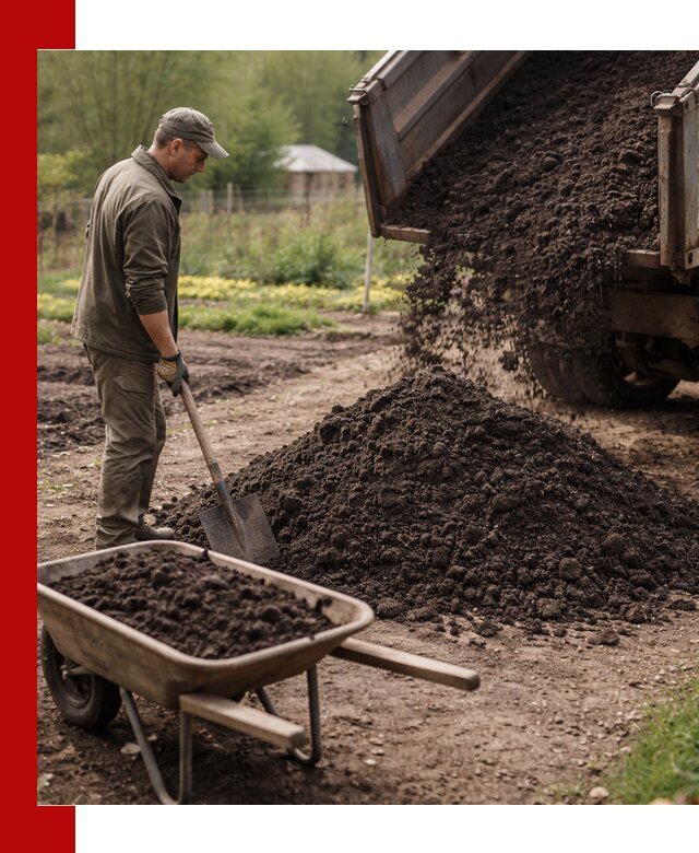 Доставка качественной земли для огорода в Томске