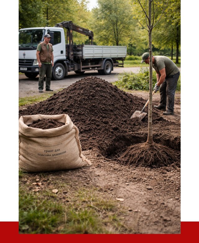 Грунт для посадки деревьев в Томске от 1311 р. | ПРОНЕРУДТмс