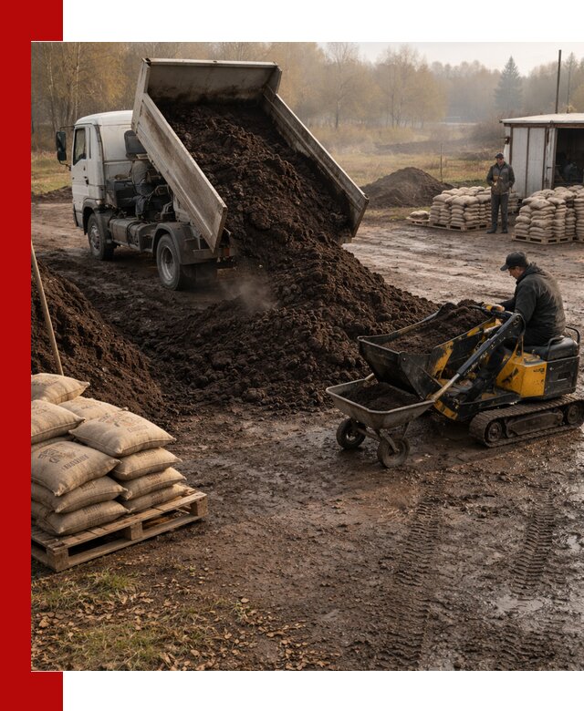 Кислый торф в доставке по выгодным ценам в Томске