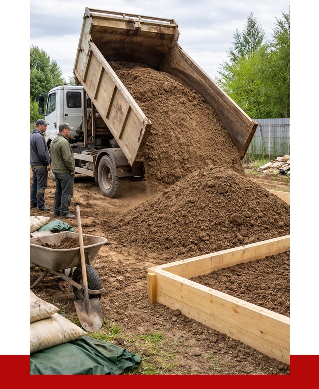 Торфо песчаная смесь в Томске с доставкой от 2021 р. | ПРОНЕРУДТмс