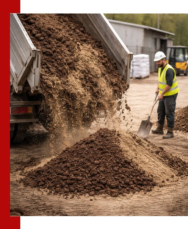 Доставка торфо-песчаной смеси в Томске для строительства и озеленения