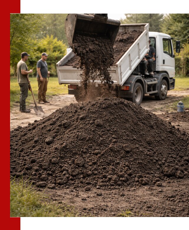 Доставка и продажа чернозема в Томске оптом и в розницу