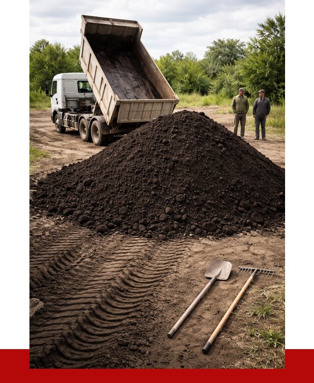 Купить чернозем навалом в Томске от 1311 р. за куб | ПРОНЕРУДТмс