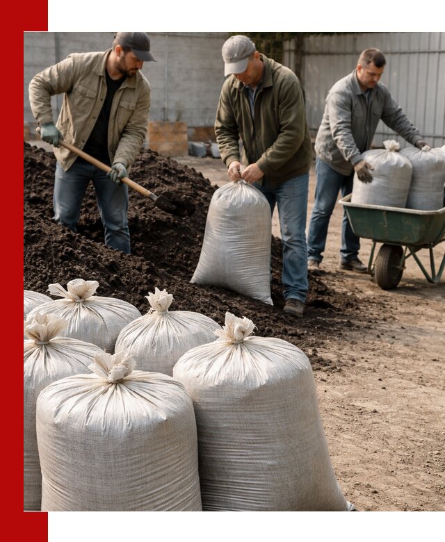 Купить чернозем в мешках с доставкой в Томске