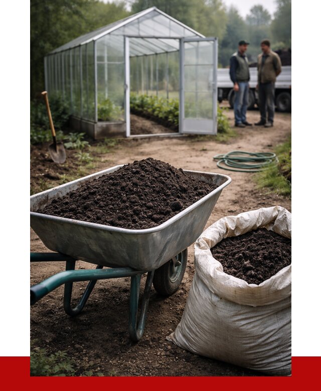 Чернозем для теплицы в Томске с доставкой от 1639 р. | ПРОНЕРУДТмс