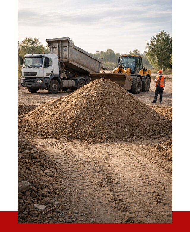 Купить песчаный грунт с доставкой в Томске от 4589 р. | ПРОНЕРУДТмс
