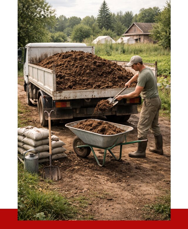 Купить коровий навоз с доставкой в Томске от 1967 р. | ПРОНЕРУДТмс