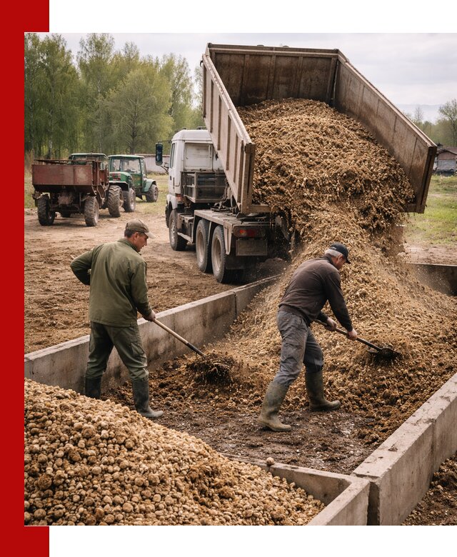 Куриный помет с доставкой в Томске оптом и в розницу