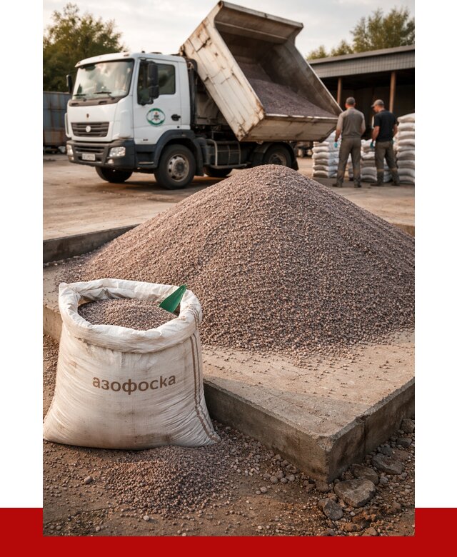 Купить азофоска в Томске с доставкой от 1311 р. за куб | ПРОНЕРУДТмс