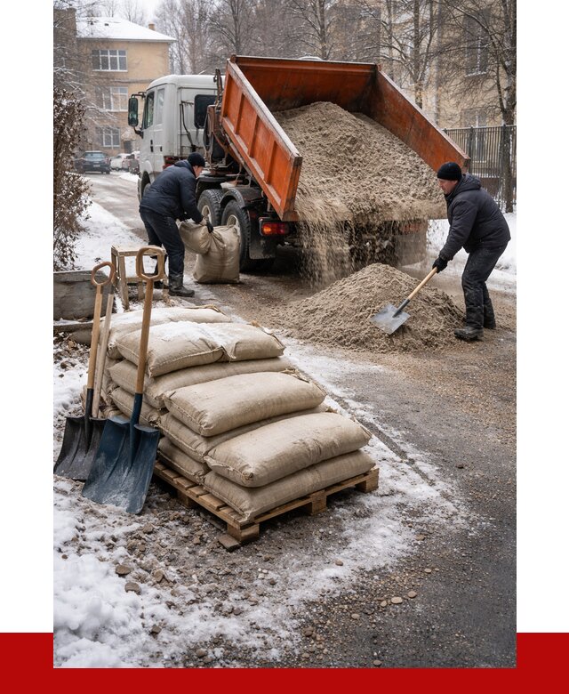 Противогололедные материалы оптом в Томске от 4589 р. | ПРОНЕРУДТмс